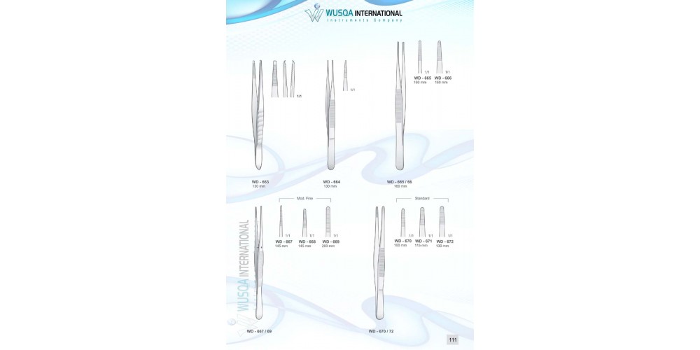 Tissue and Dressing Forceps